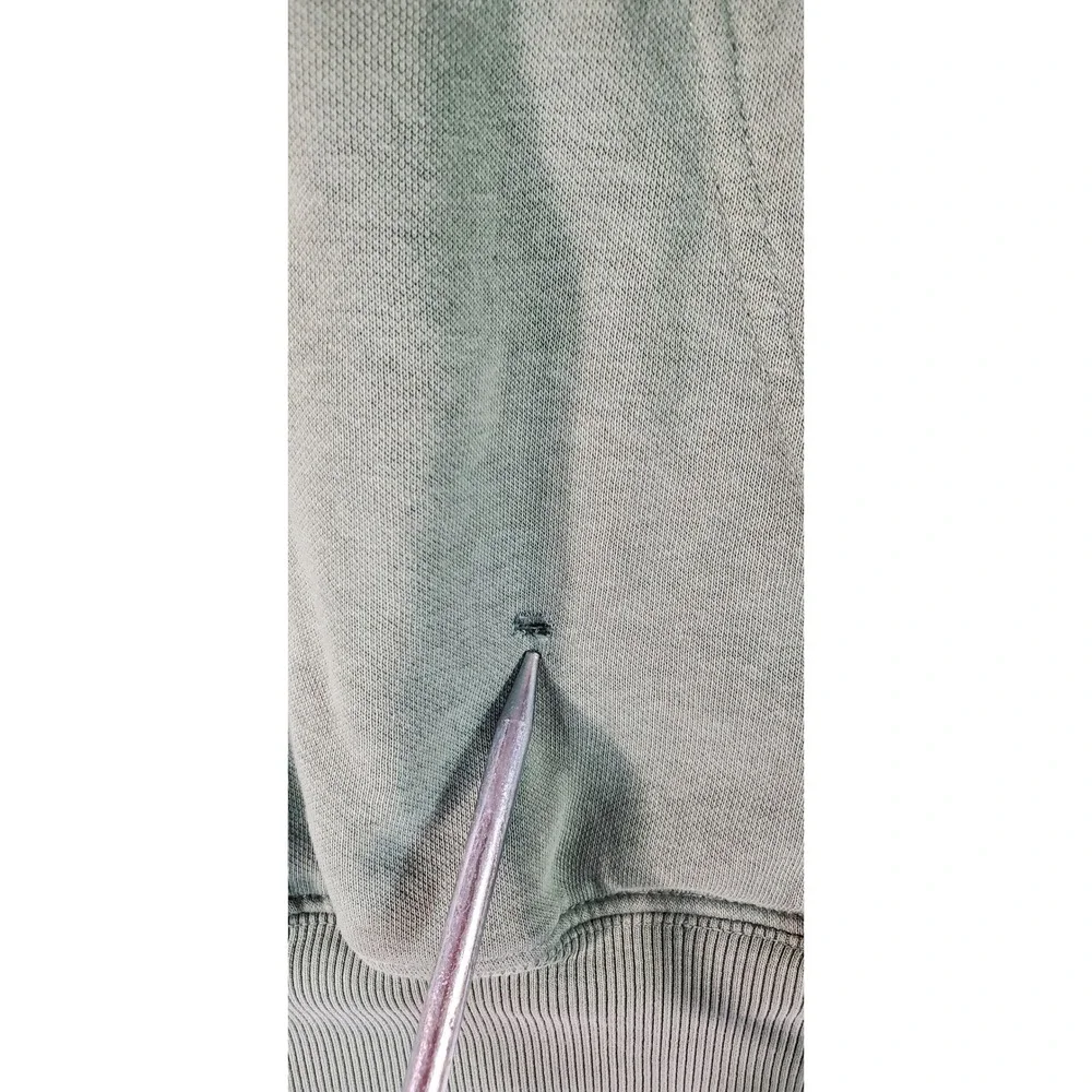 The North Face Mens Hoodie Green Pullover Hooded Sweatshirt‎ Size Small